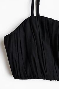 Gathered Crop Top