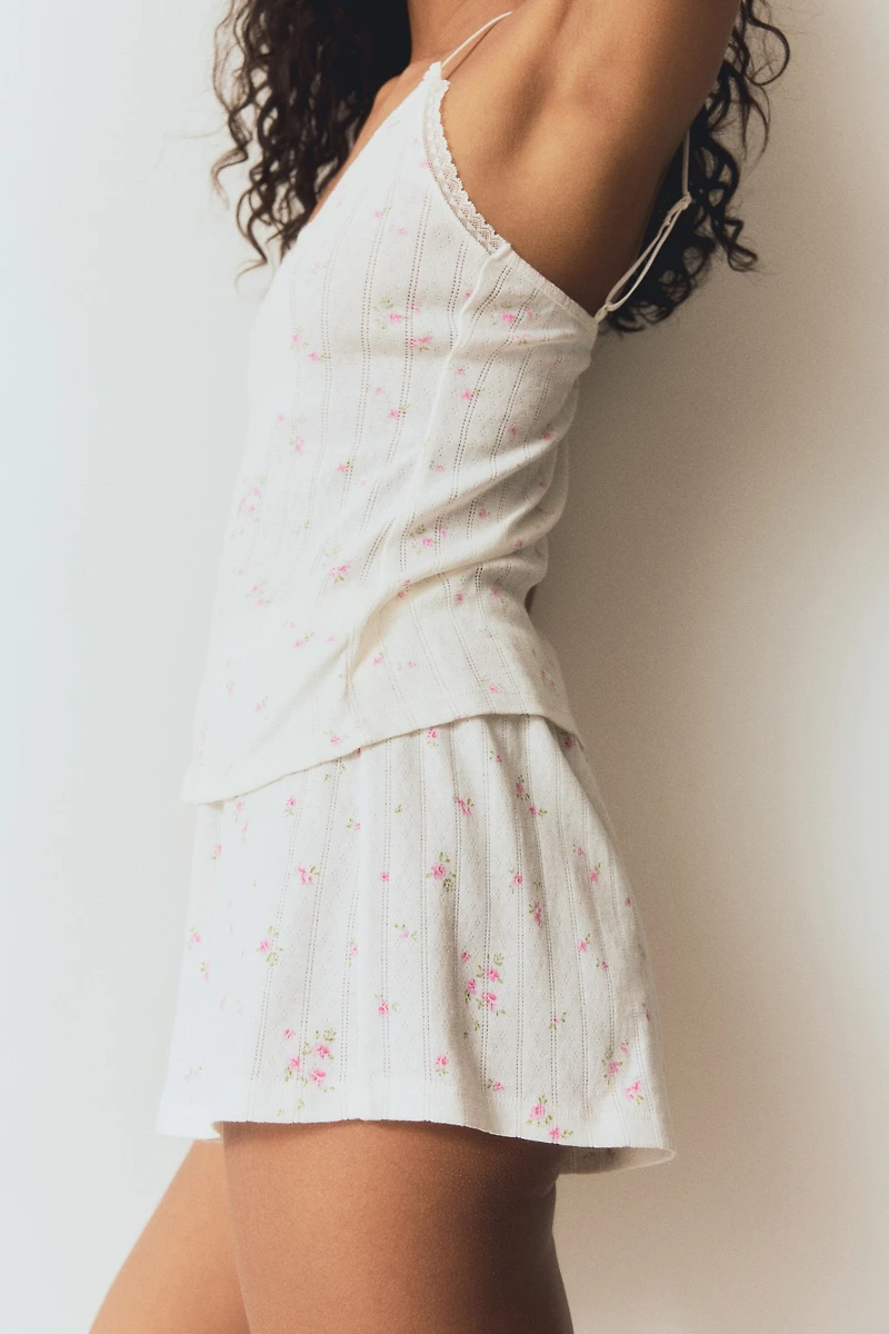 Cotton Pointelle Pajamas