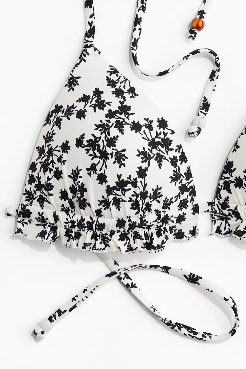 Push-Up Triangle Bikini Top