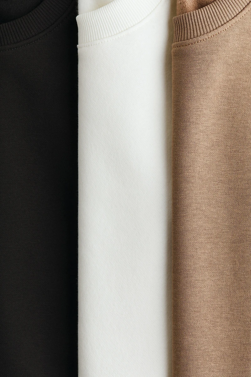 3-Pack Brushed-Inside Sweatshirts