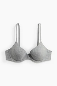 Padded Underwire Jersey Bra