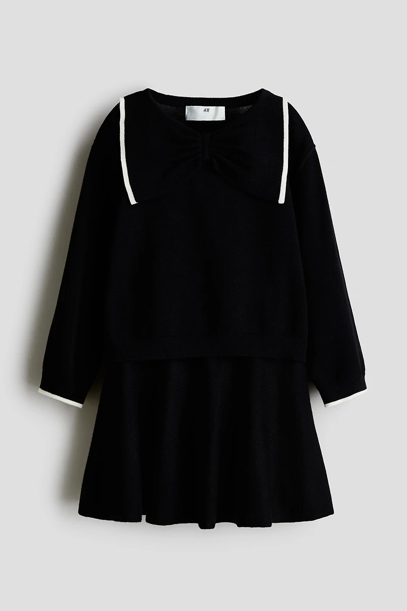 2-Piece Sweater and Skirt Set