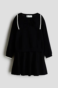 2-Piece Sweater and Skirt Set