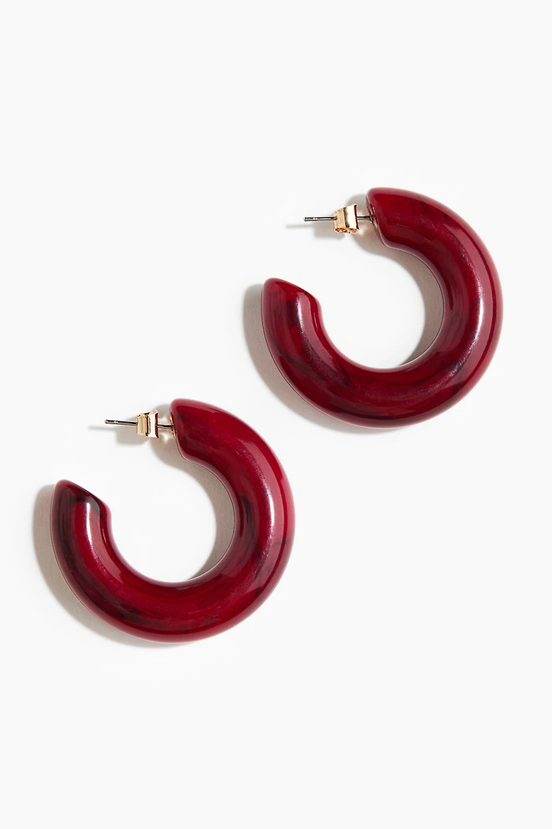 Chunky Hoop Earrings