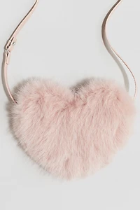 Sac bandoulière en forme de cœur