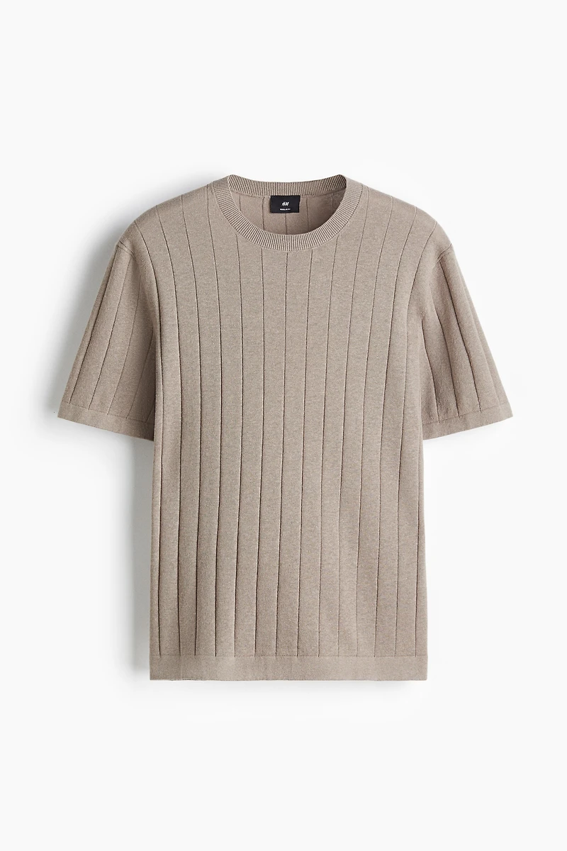 Regular-Fit Knit T-Shirt