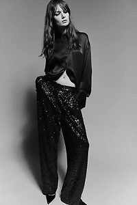 Pantalon à sequins