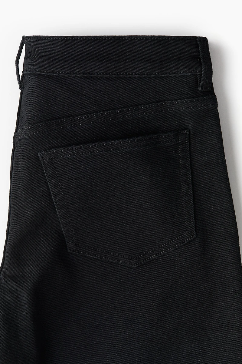 Low-waist Twill Pants