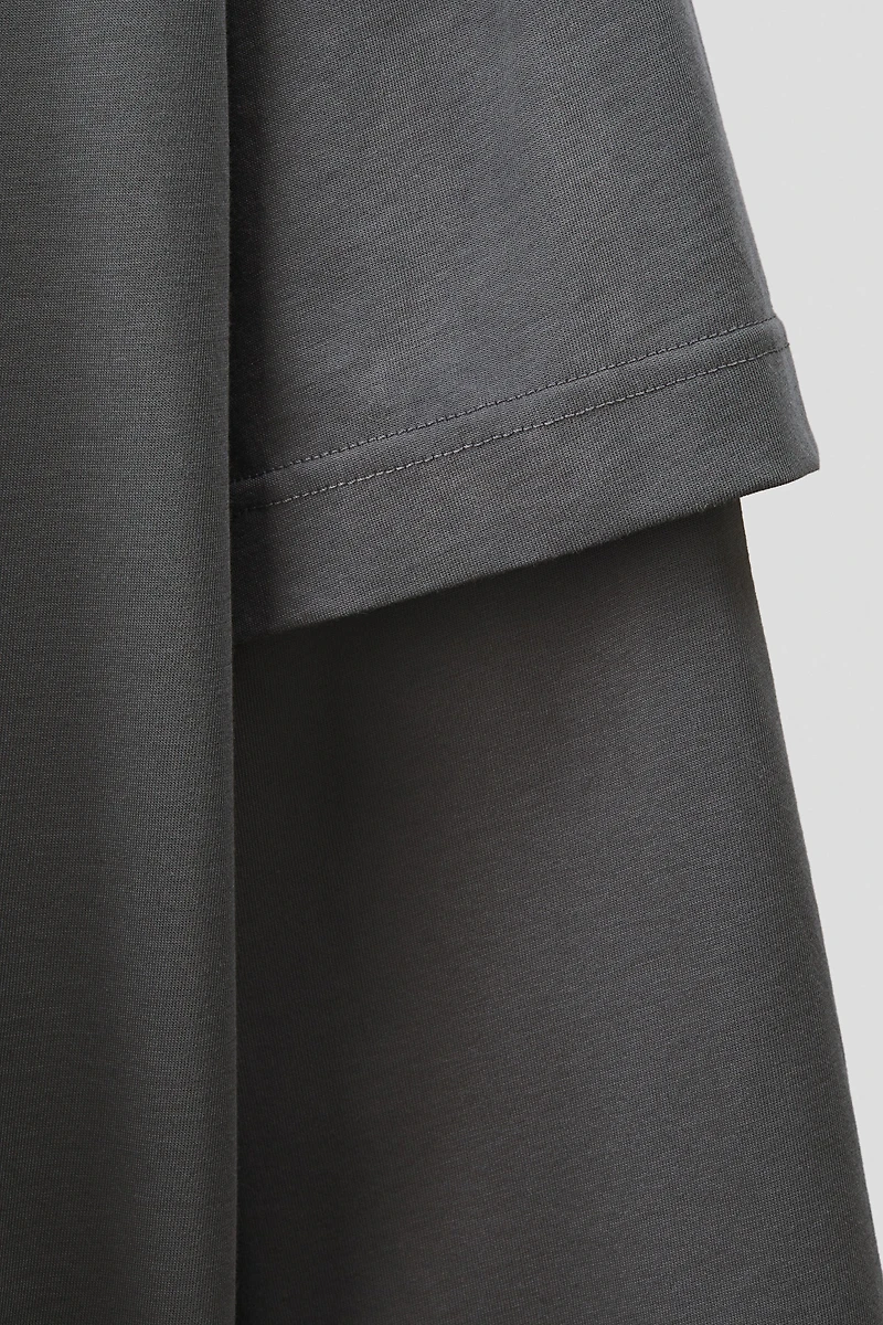 Layered Pima Cotton Shirt