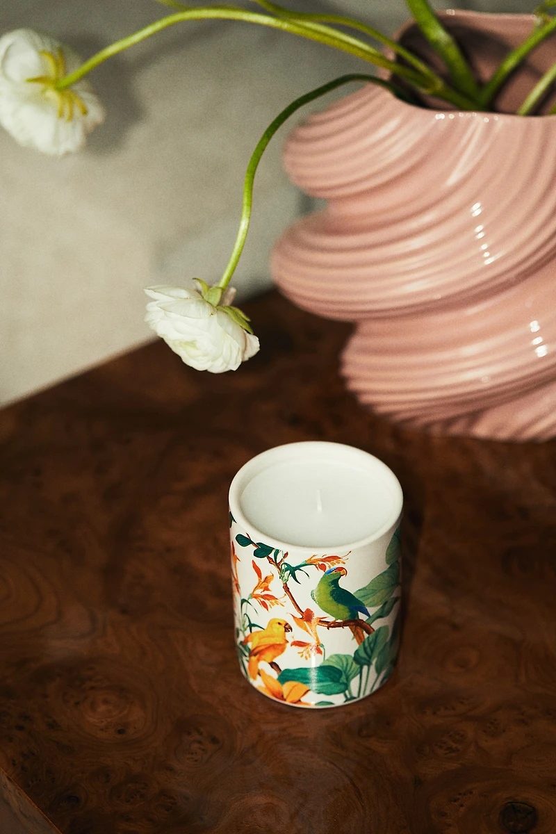 Scented Candle Ceramic Holder