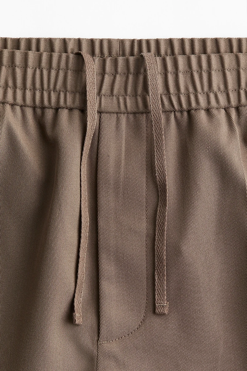 Slim Fit Twill Pants