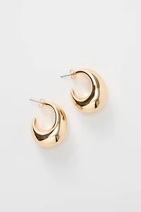 Teardrop Hoop Earrings