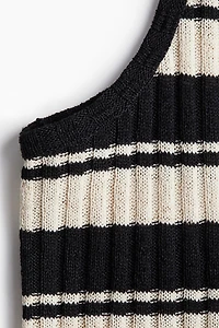 Rib-Knit Dress