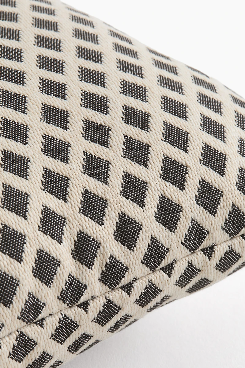 Jacquard-Weave Outdoor Cushion