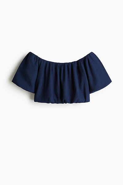 Off-the-Shoulder Crop Top