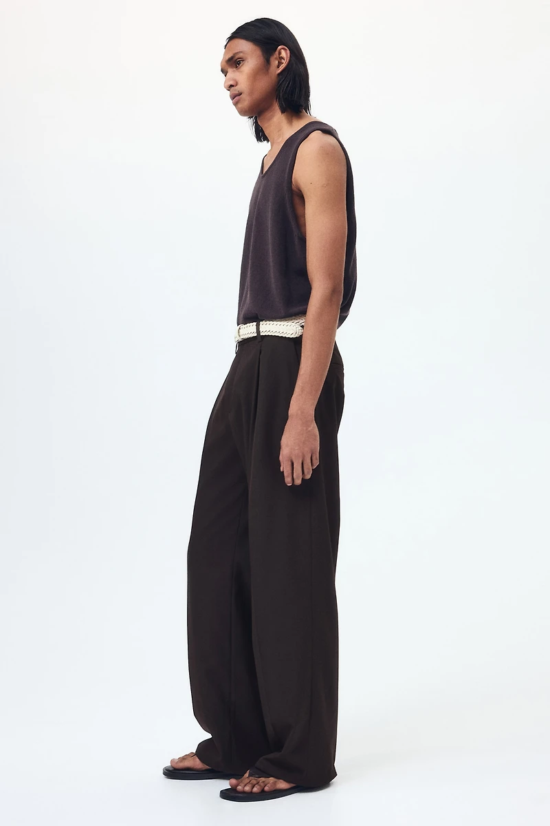 Pantalon chic ample