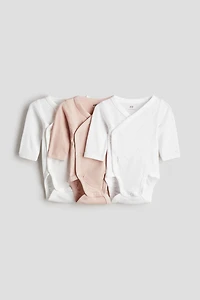 3-pack Wrapover Bodysuits
