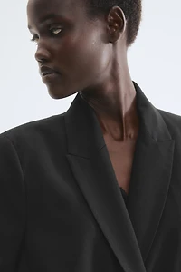 Blazer à fermeture droite