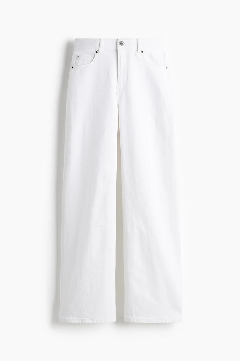Wide High Jeans