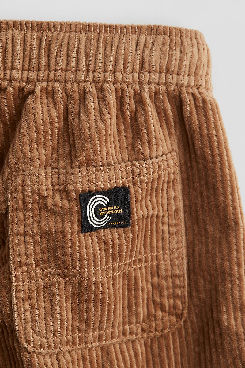 Cotton Corduroy Pants