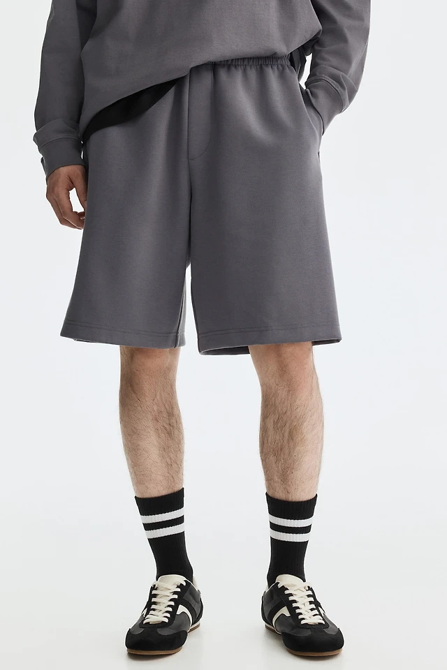 Relaxed-Fit Interlock Shorts