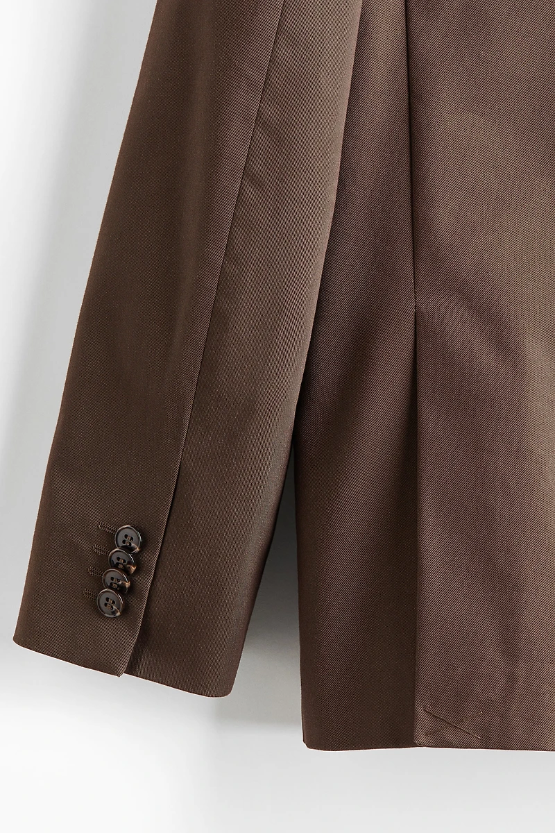 Relaxed-Fit Double-Breasted Jacket