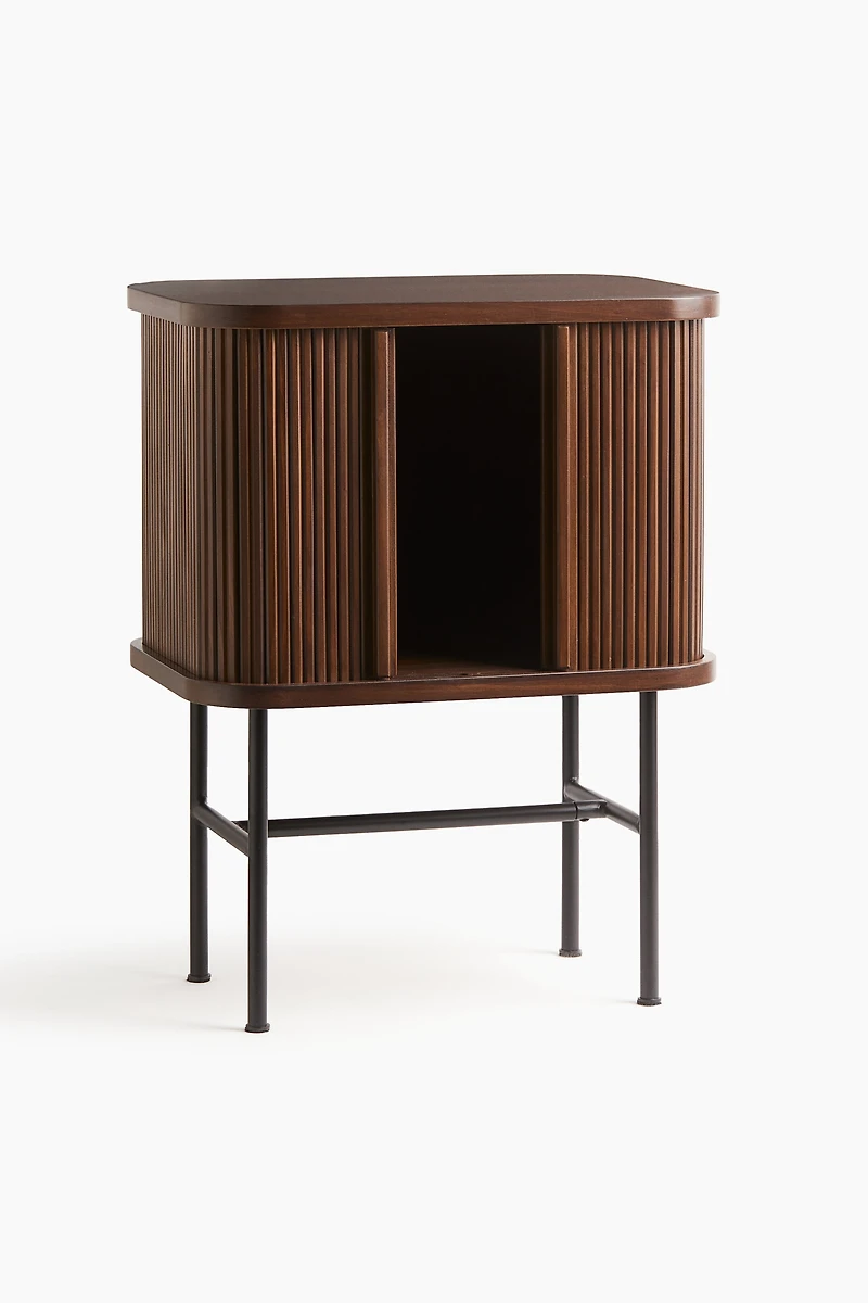 Sliding-door End Table