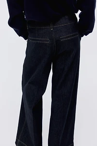 Wide High Jeans
