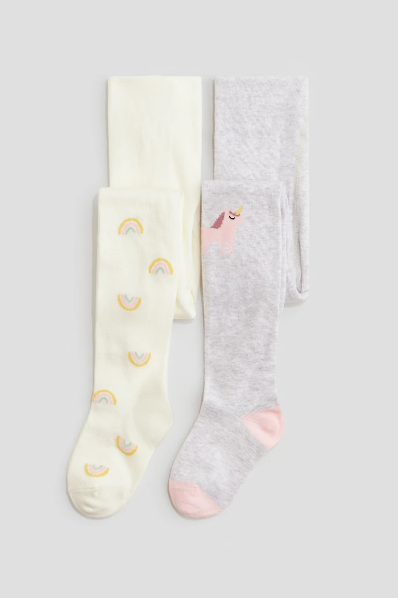 2-Pack Fine-Knit Tights