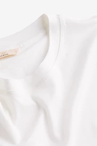 Silk-blend T-shirt