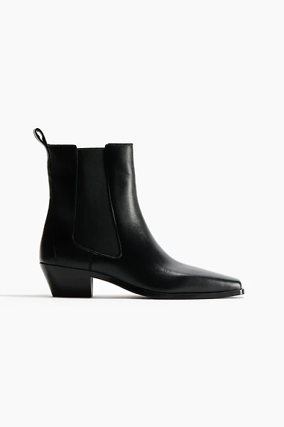 Leather Ankle Boots