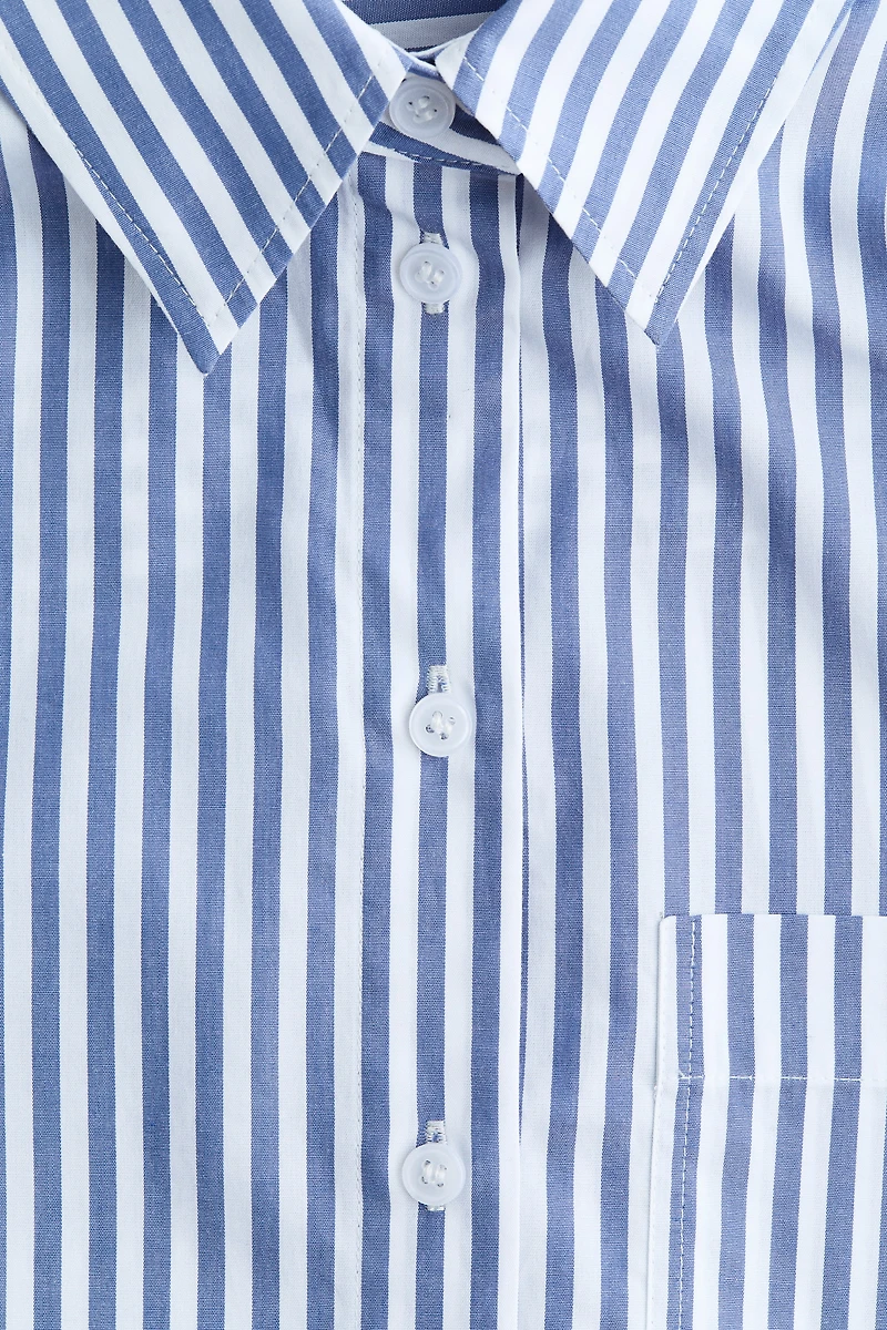Short Poplin Shirt