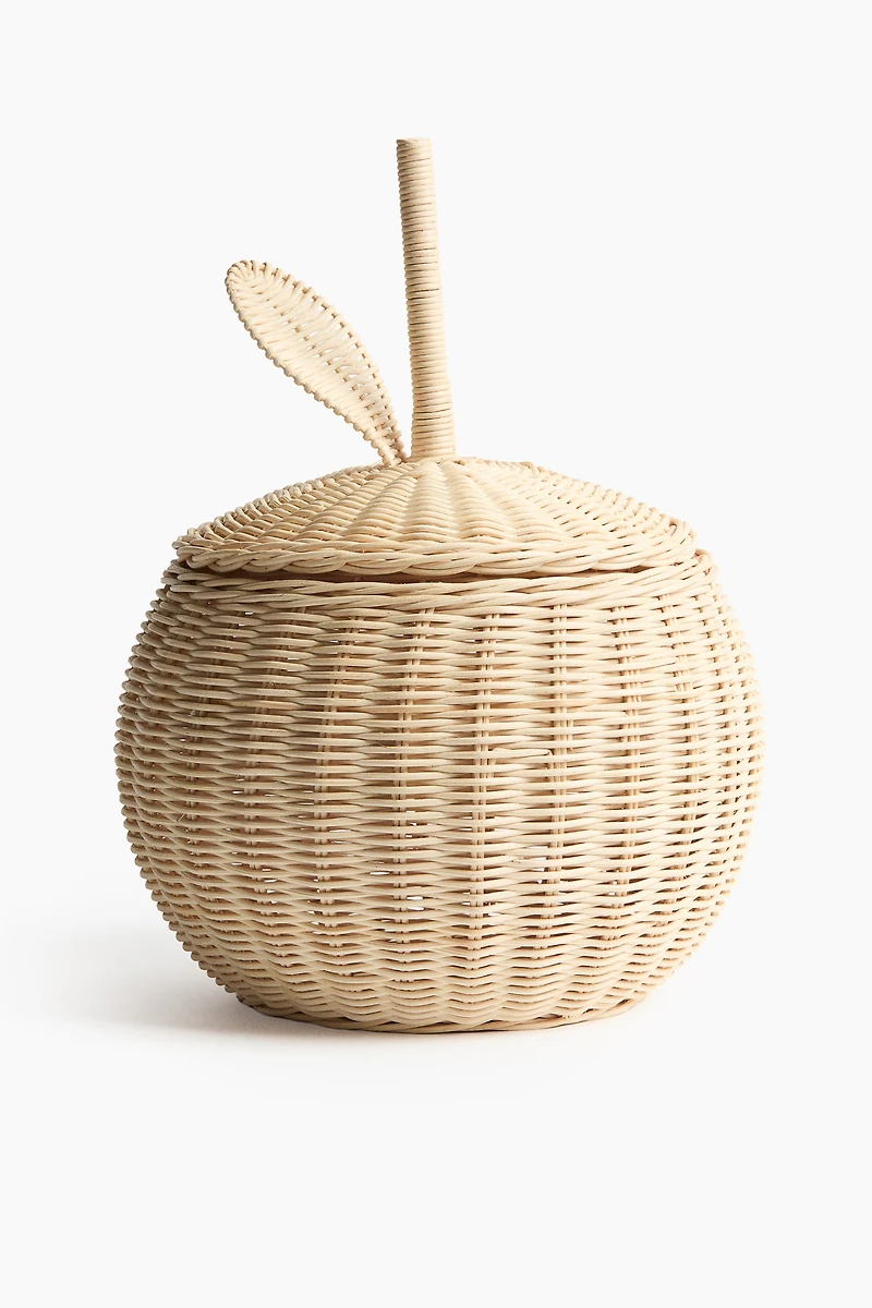 Berry-Shaped Rattan Storage Basket