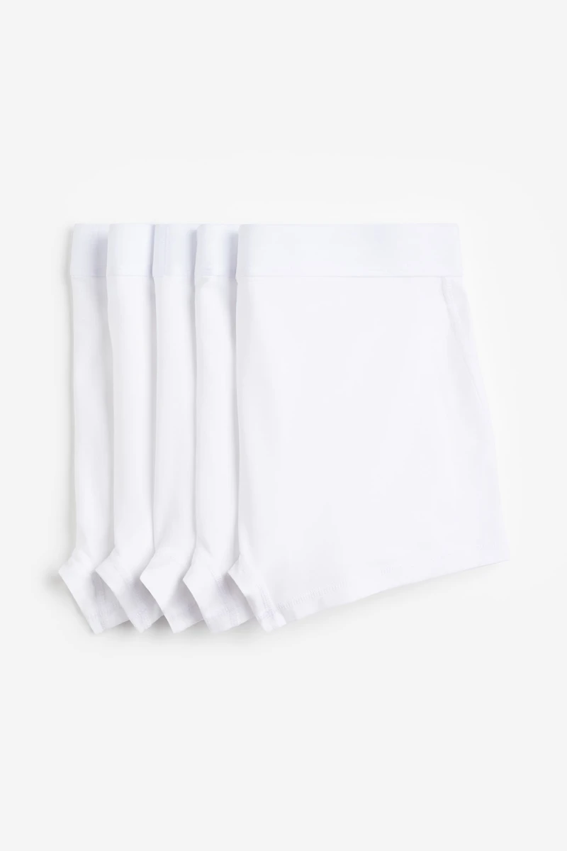 Lot de 5 caleçons boxeurs Lycra🅫 courts
