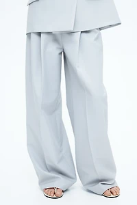 Oversized Wool-Blend Blazer