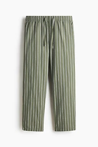 Relaxed-Fit Poplin Pants