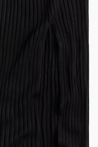 Rib-Knit Dress