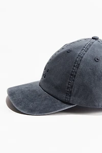 Casquette en coton avec broderie