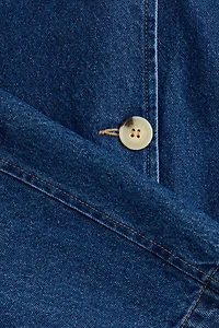 Twill Jacket with Collar