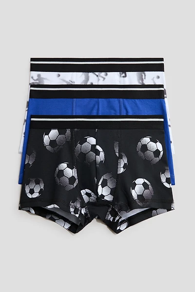 Lot de 3 caleçons boxeurs en coton