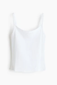 Ribbed Cotton Tank Top