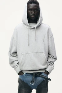 Embroidered-Detail Hoodie