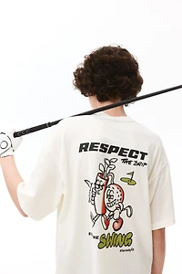 Relaxed-Fit Boxy Sports T-Shirt with DryMove™