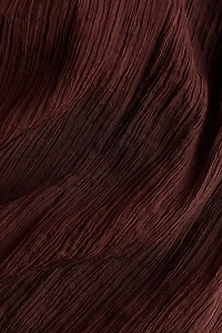 Haut en mousseline avec col écharpe