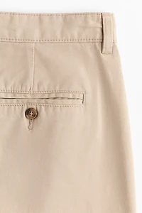 Pantalon de coutil décontracté en sergé coton