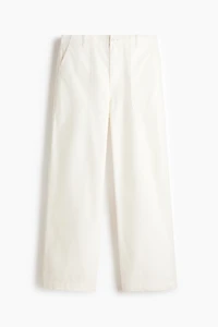 Relaxed-Fit Twill Pants
