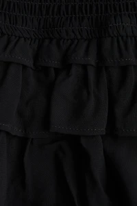 Tiered Mini Skirt