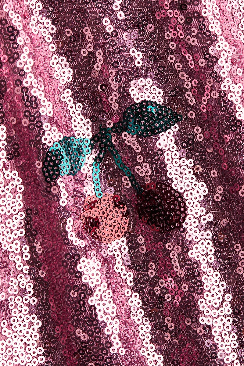 Sequined Bomber Jacket