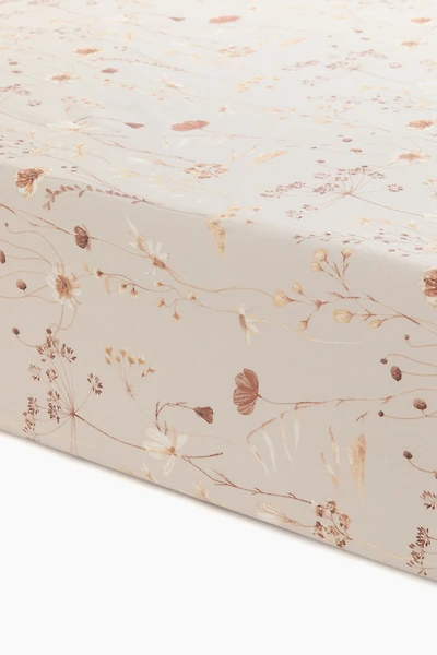 Twin Patterned Fitted Sheet