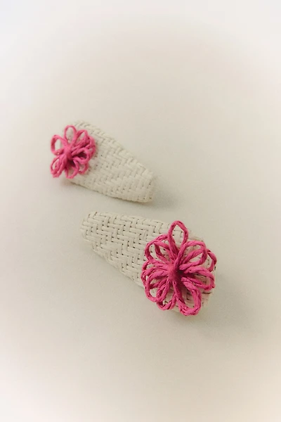 2-Pack Straw Hair Clips